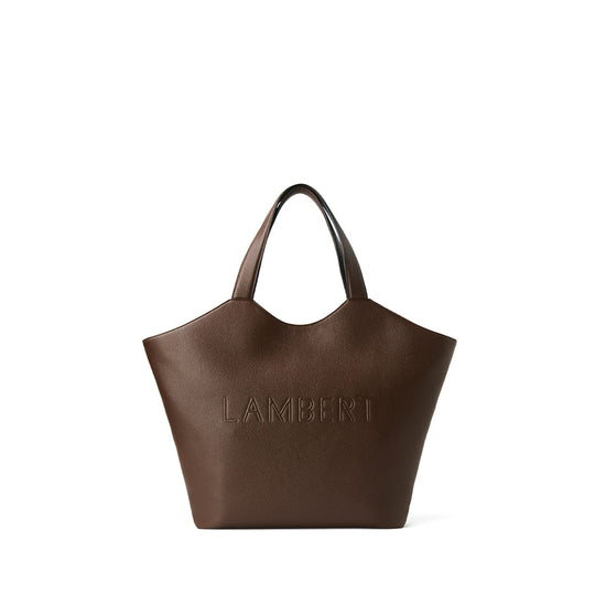 The Sheila - Chocolate Vegan Leather Tote Bag