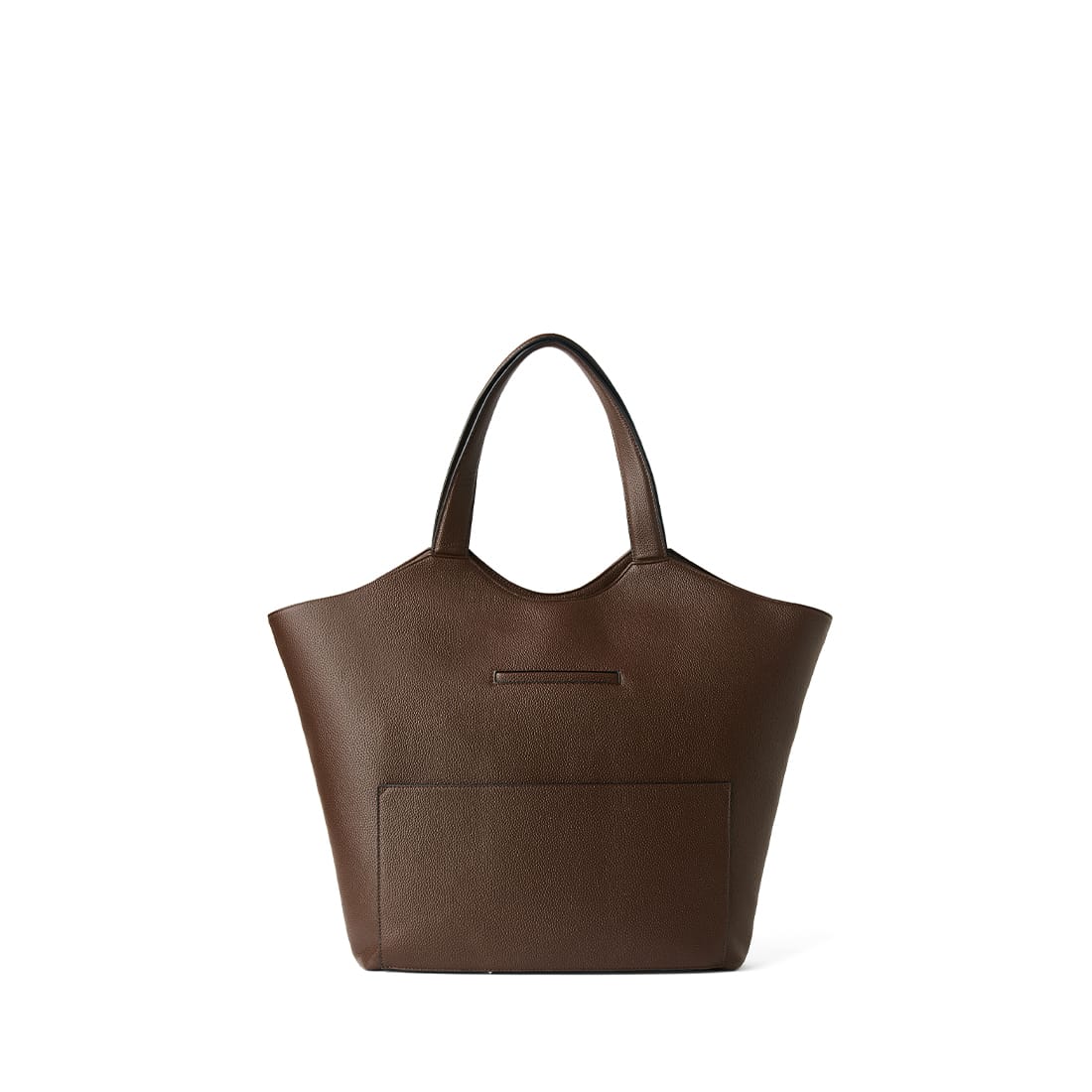 Le Sheila – Sac fourre-tout en cuir vegan chocolat