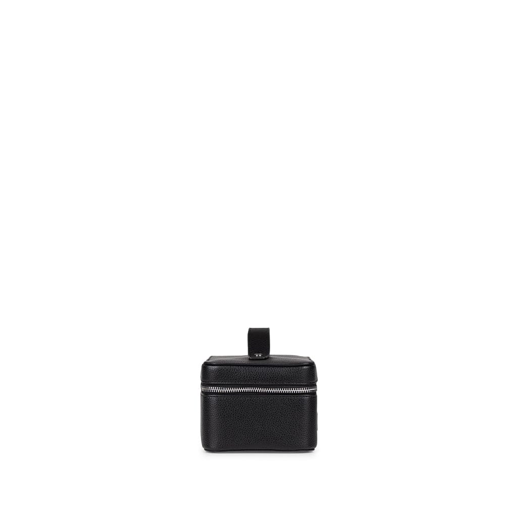 La Shelly - Trousse en cuir vegan noir