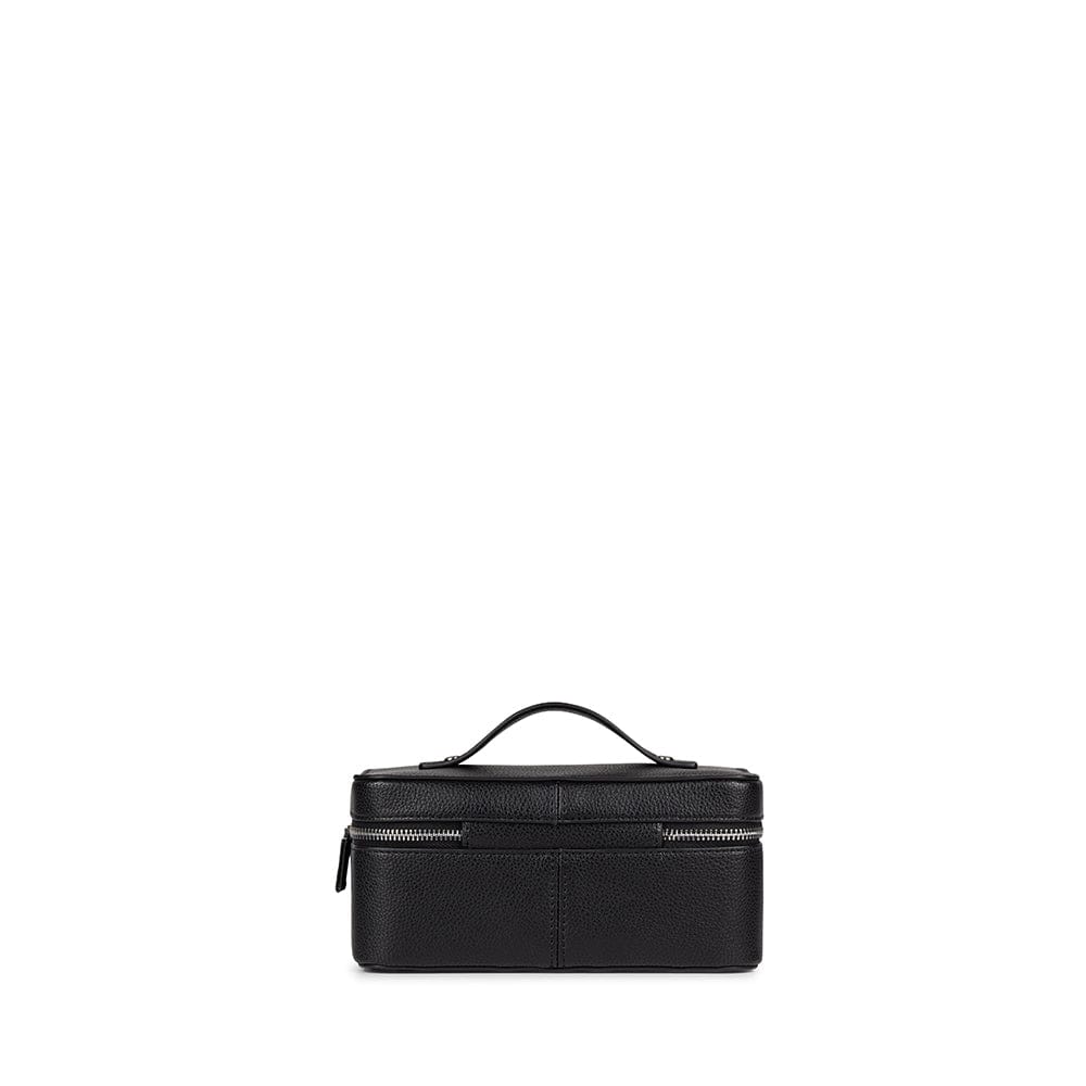 La Shelly - Trousse en cuir vegan noir