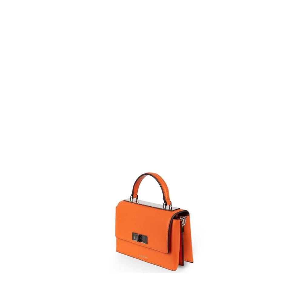 The Simone - Papaya Vegan Leather Handbag