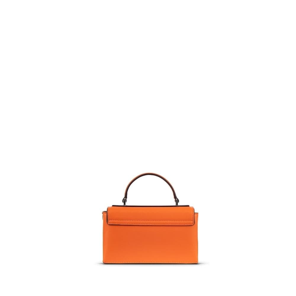 The Simone - Papaya Vegan Leather Handbag