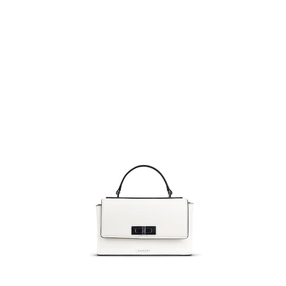 The Simone - Pearl Vegan Leather Handbag
