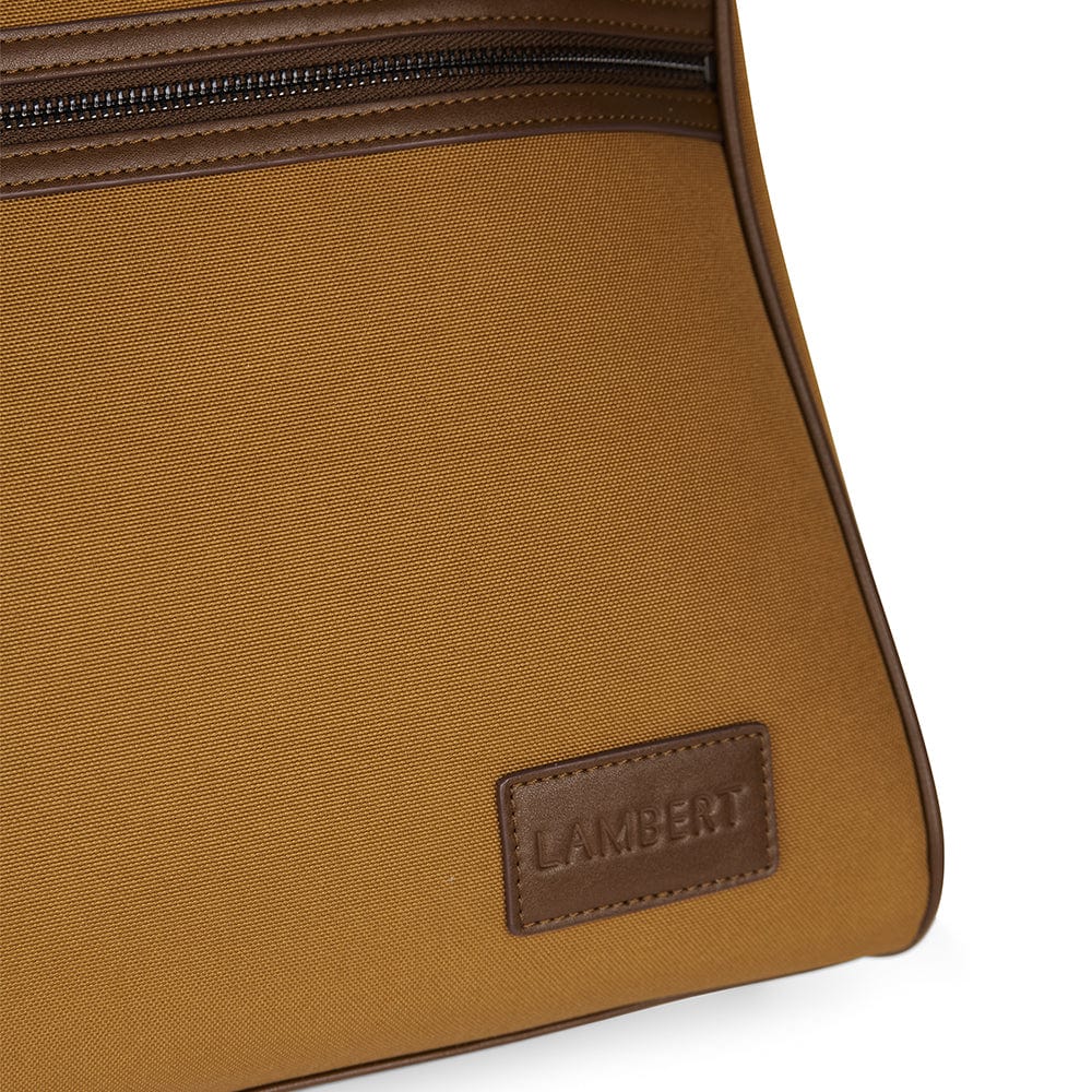 The Sloane – Briefcase in Black Canvas