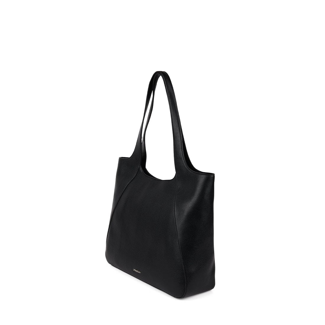 The Stacey – Black Vegan Leather Tote Bag