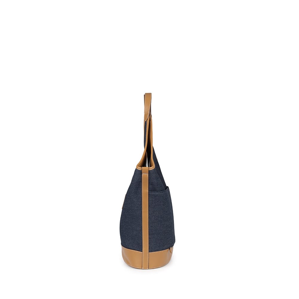 Le Summer - Sac fourre-tout en dark denim