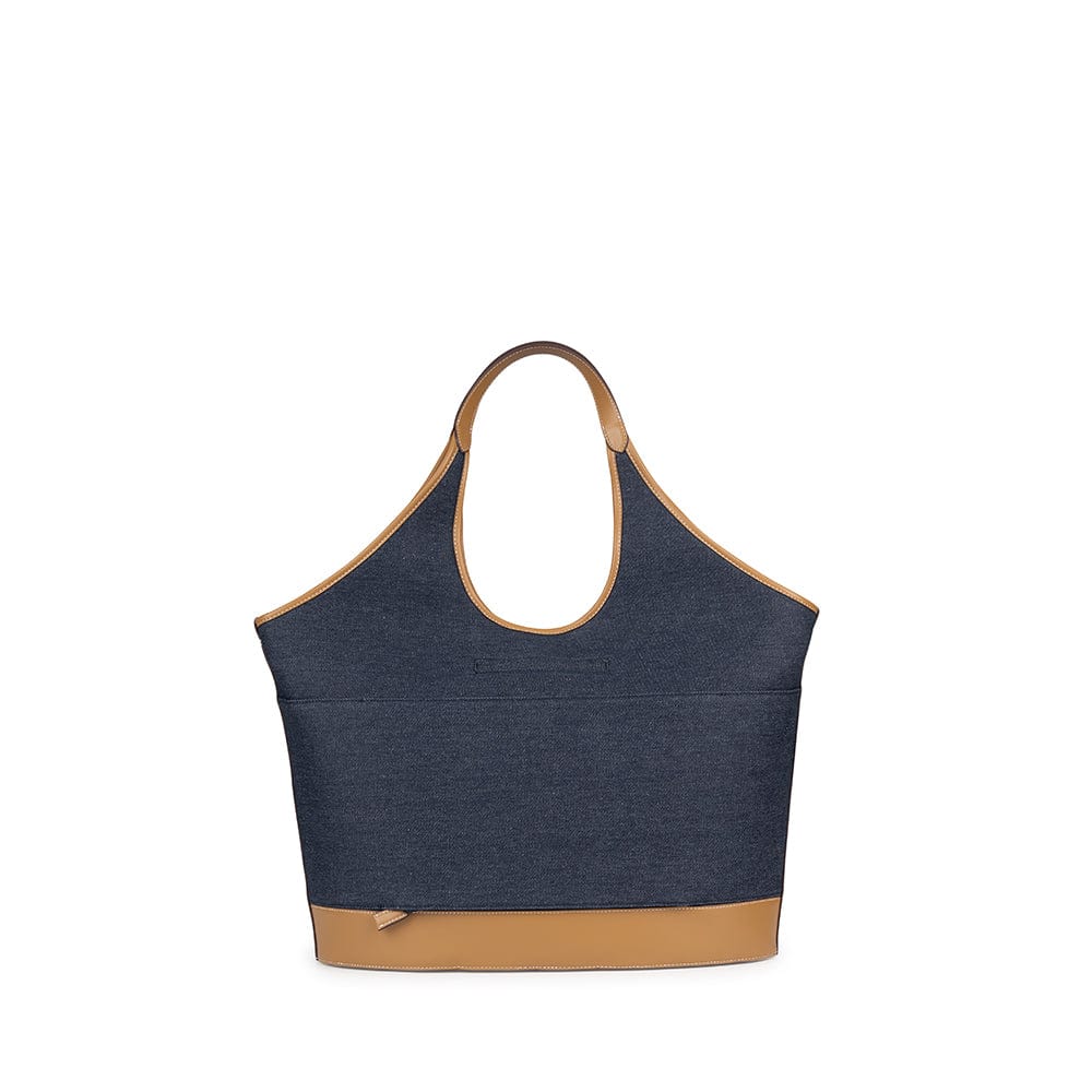 Le Summer - Sac fourre-tout en dark denim