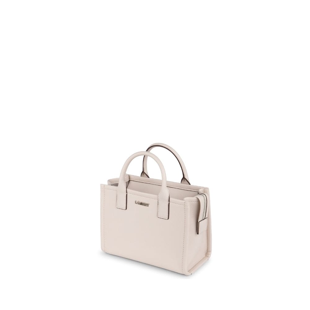 Le Tania - Mini sac fourre-tout en cuir vegan salt