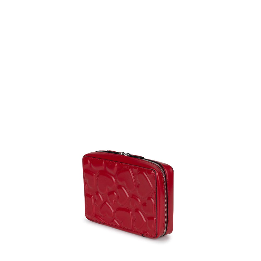 Le Tasha - Vegan Ruby Leather Jewelry Case