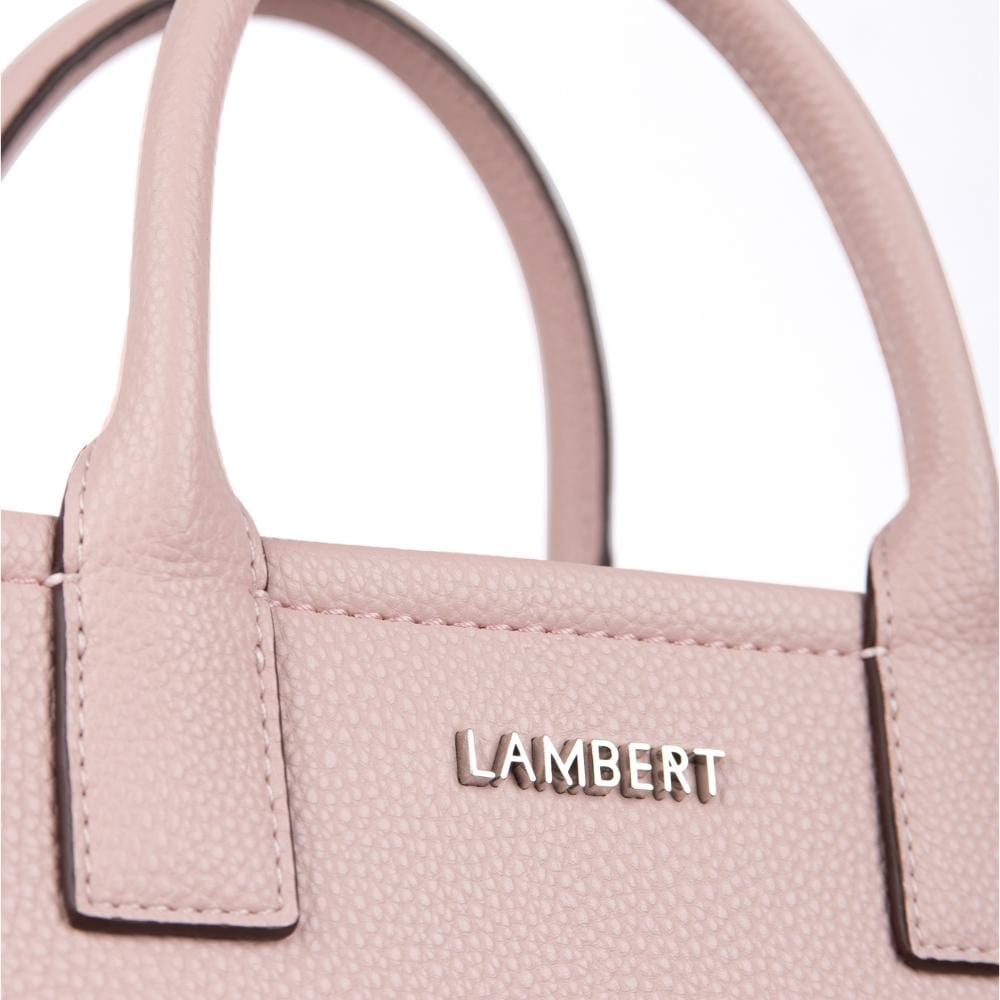 The Tania - Dusty Pink Vegan Leather Mini Tote Bag