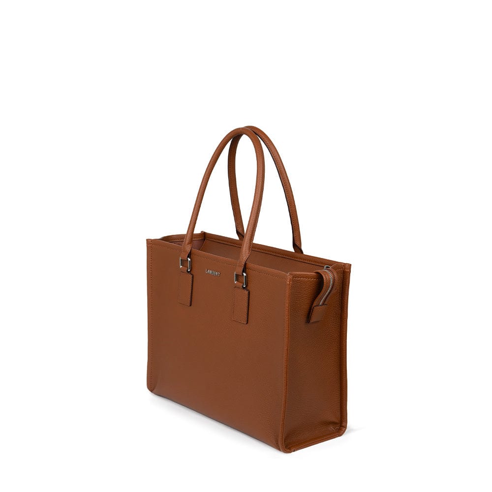 The Valentina - Affogato Vegan Leather 2-in-1 Tote Bag – Lambert