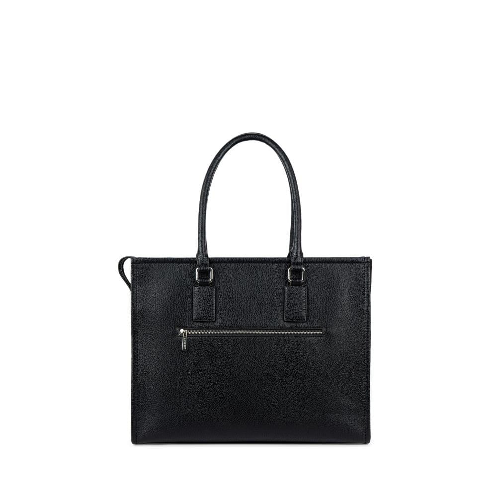 Le Valentina - Sac fourre-tout 2-en-1 en cuir vegan noir