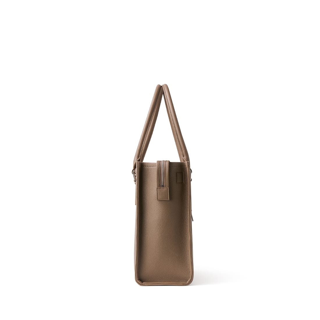 The Valentina - 2 in 1 Taupe Vegan Leather Tote Bag