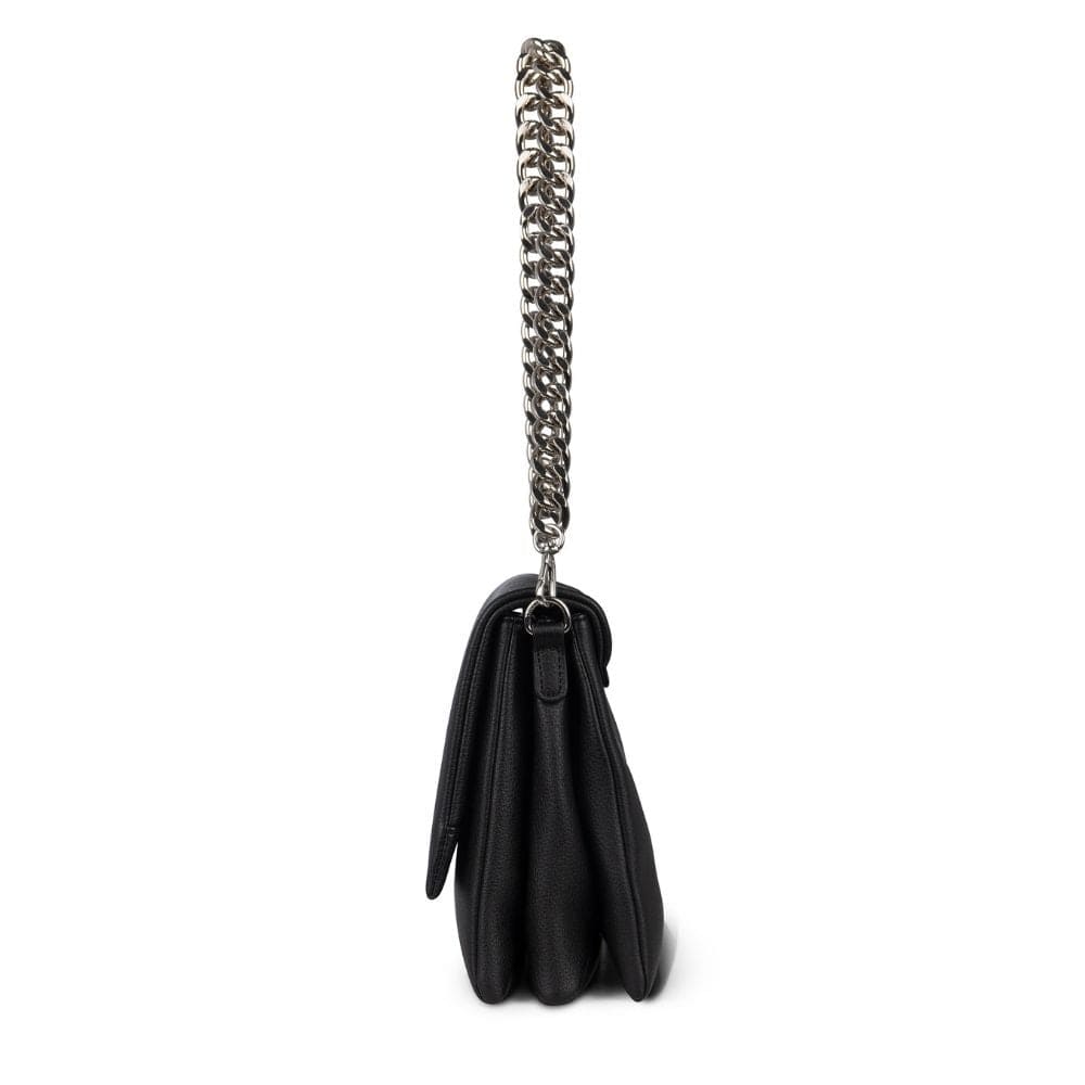 The Valeria - Black Vegan Leather 3-in-1 Handbag
