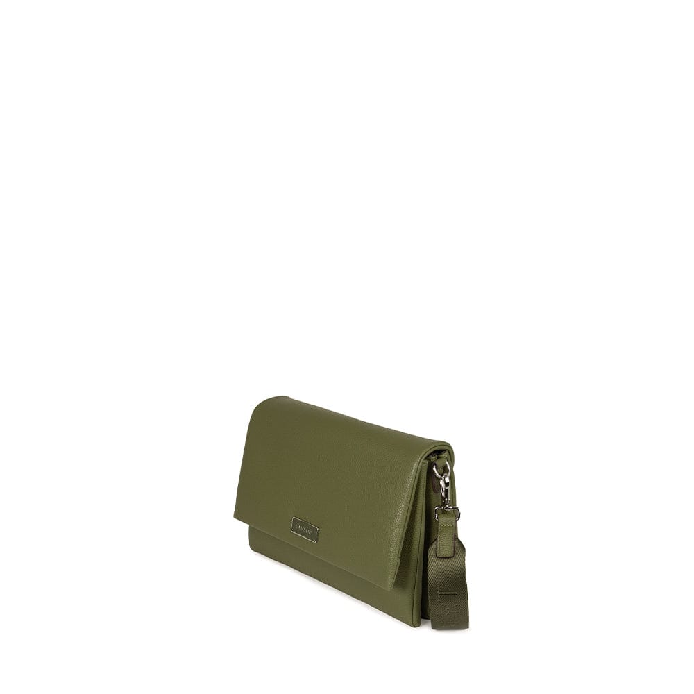 The Valeria - Olive Vegan Leather 3-in-1 Handbag