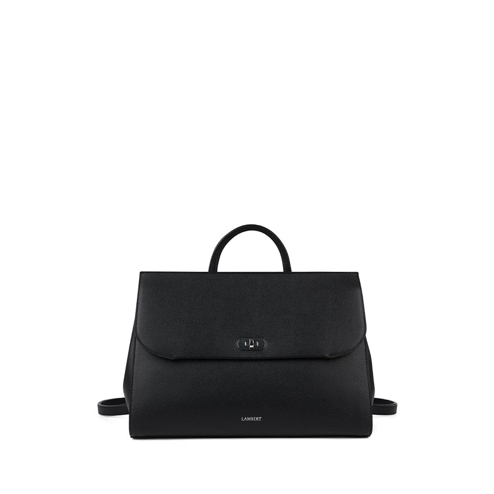 The Vivienne – 3-in-1 Black Backpack in Vegan Leather
