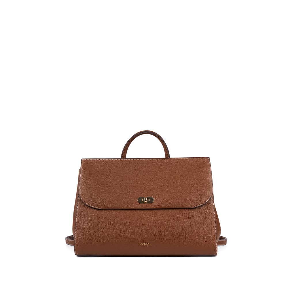 The Vivienne – 3-in-1 Hazelnut Backpack in Vegan Leather