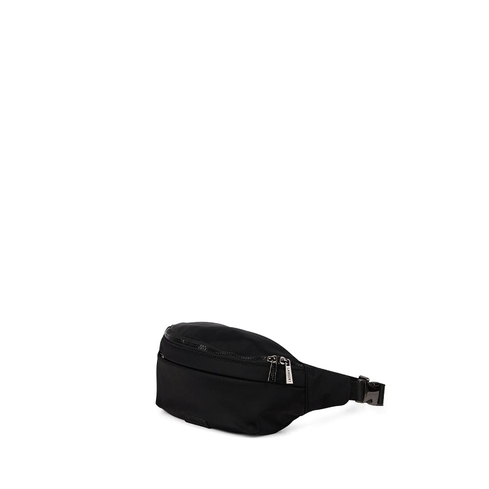 The Yael – Black Nylon Belt Bag