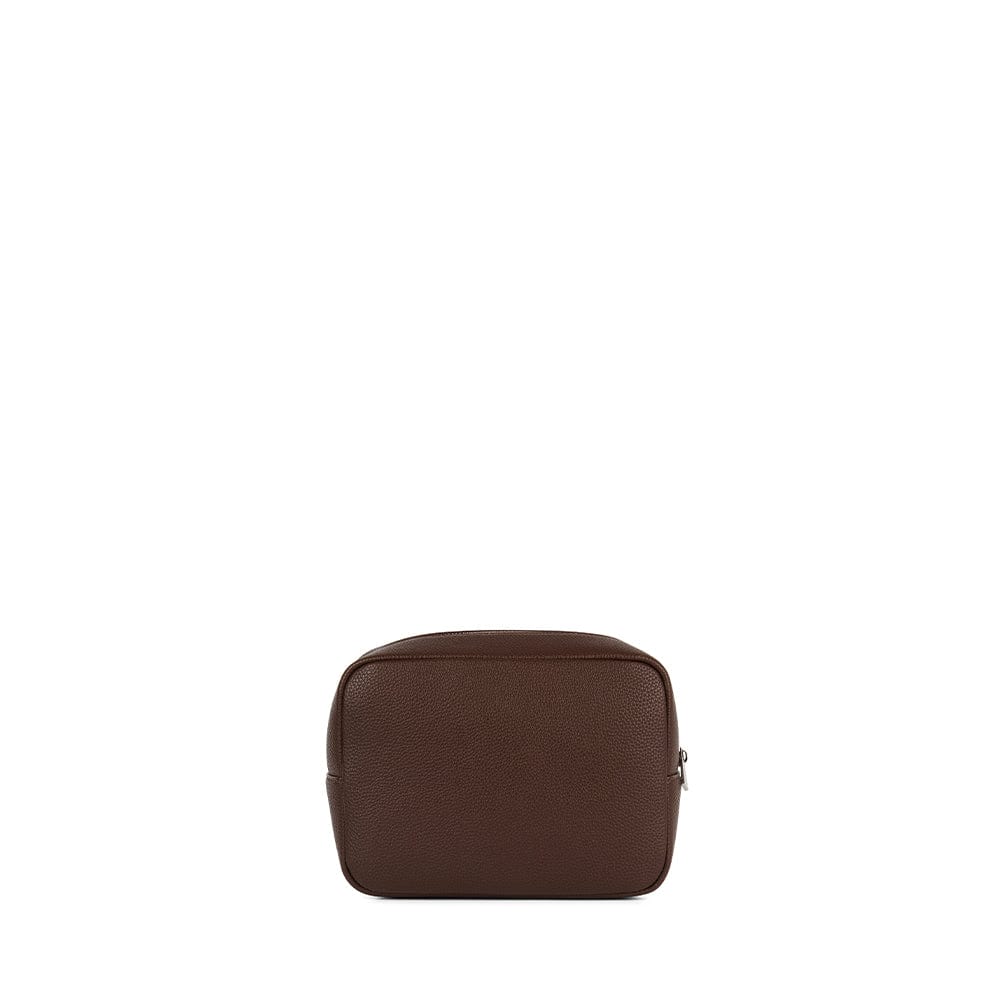 Zoe – Chocolate Recycled Vegan Leather Pouch