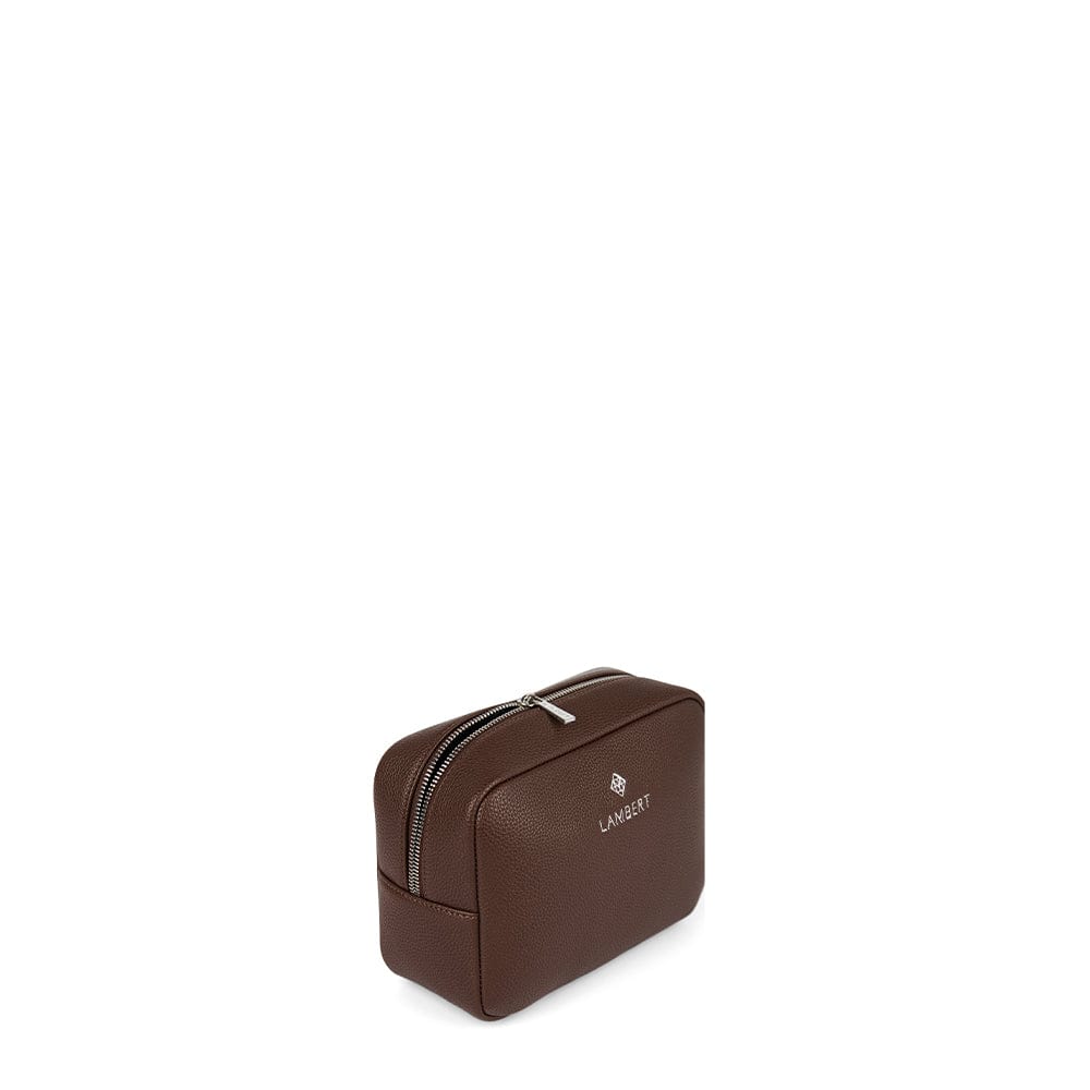 Zoe – Chocolate Recycled Vegan Leather Pouch