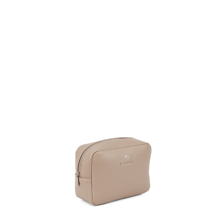 La Zoe - Trousse en cuir vegan terra