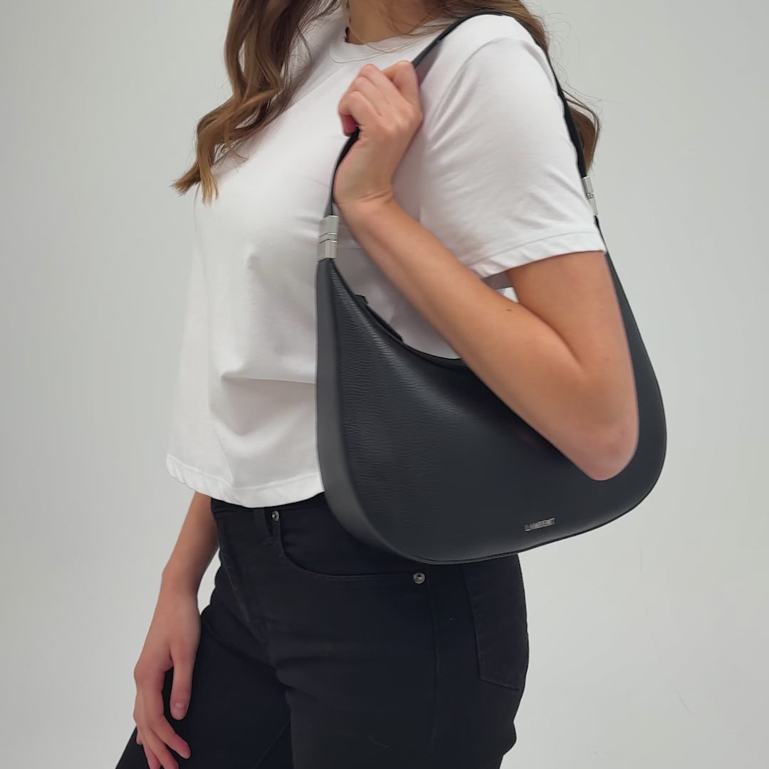The Bailey - 3 in 1 Black Vegan Leather Handbag