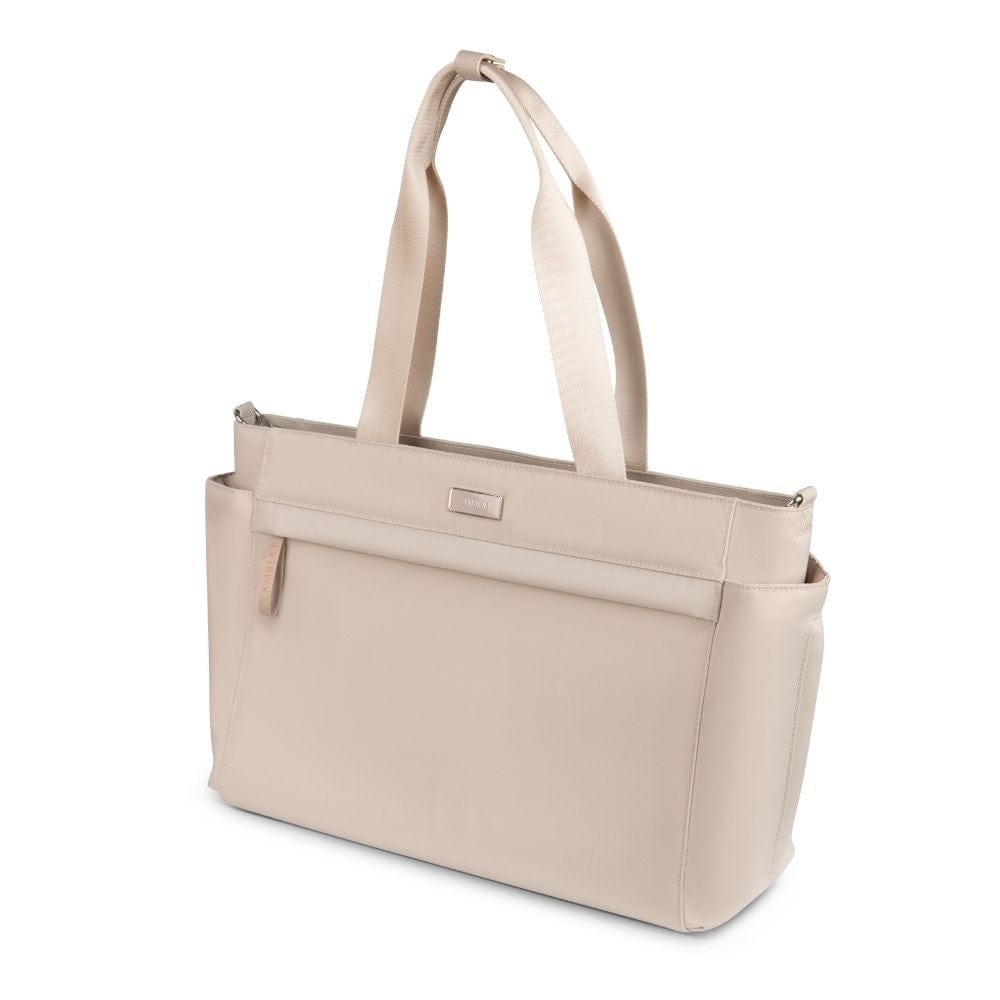The JULIA - Stone Recycled Nylon Diaper Bag