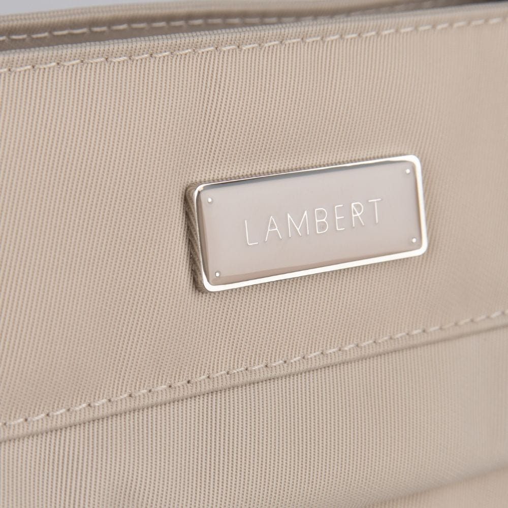 The JULIA - Stone Recycled Nylon Diaper Bag