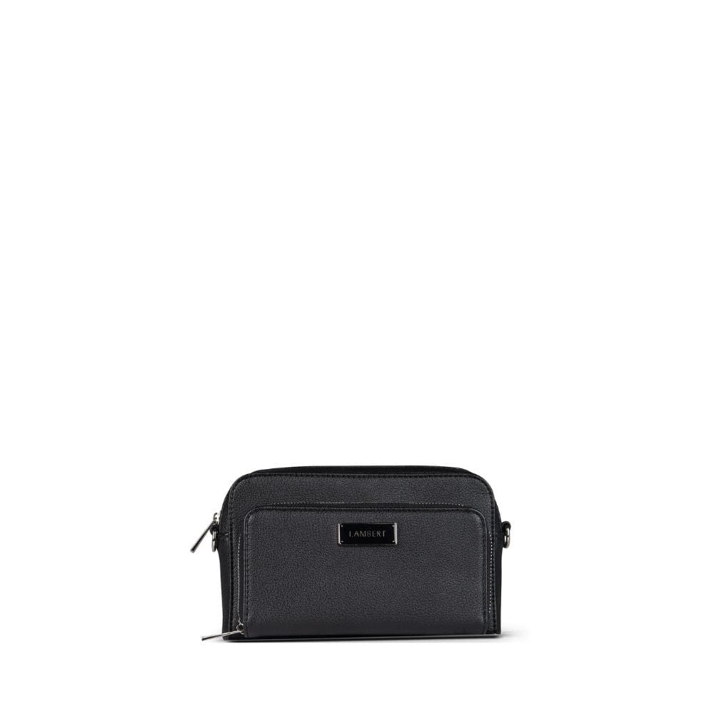 The Ana - 3-in-1 Black Vegan Leather Handbag (Recycled)