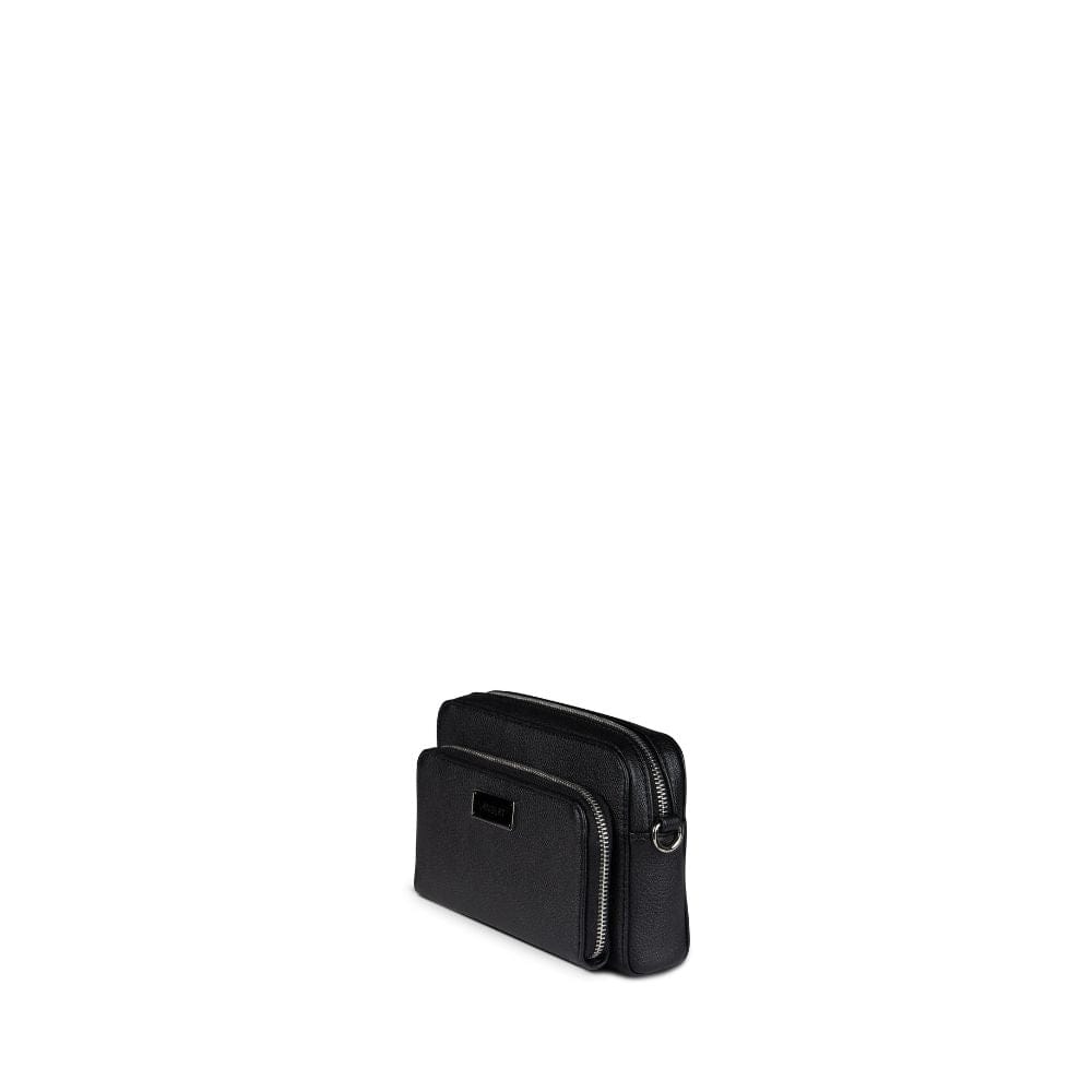 The Ana - 3-in-1 Black Vegan Leather Handbag (Recycled)