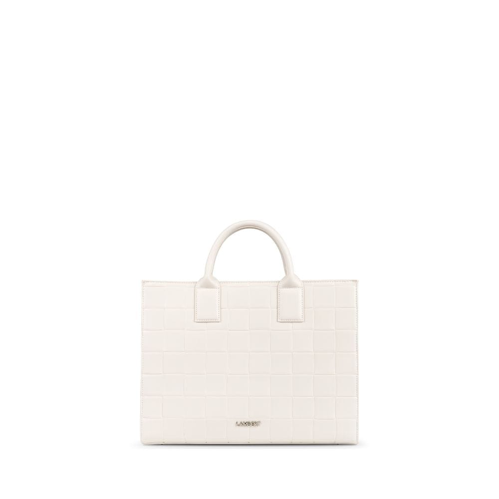 The BEATRICE - 2-In-1 Vanilla Vegan Leather Tote Bag