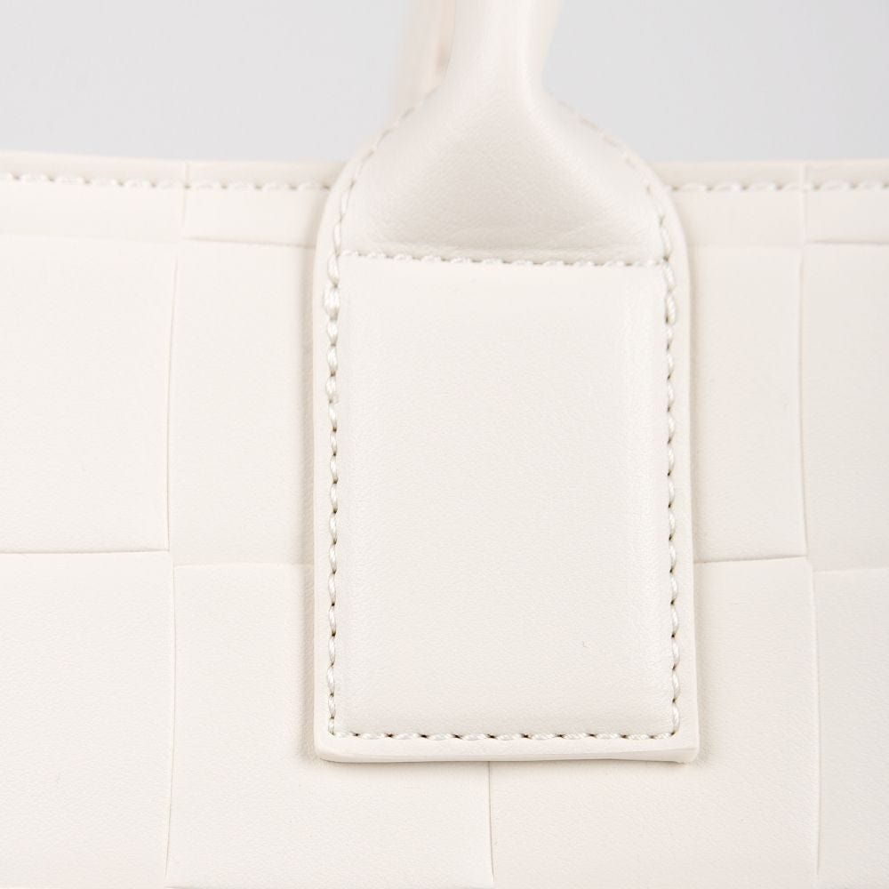 The BEATRICE - 2-In-1 Vanilla Vegan Leather Tote Bag