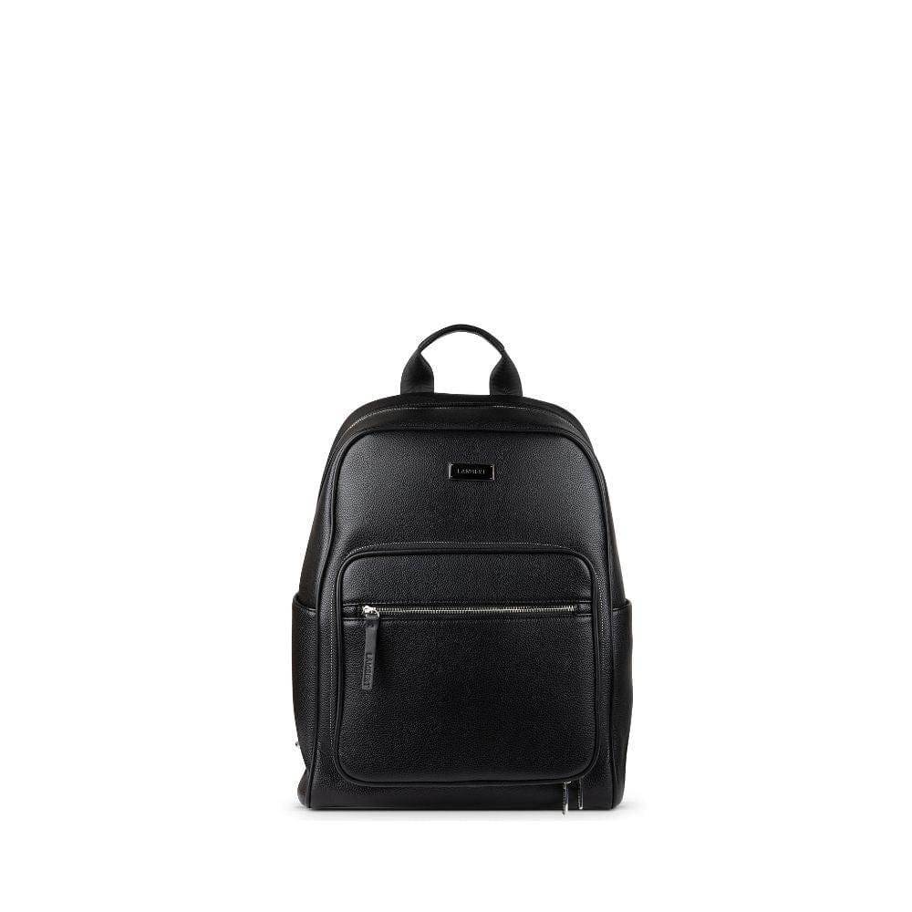 The BLAKE - Black Vegan Leather Backpack 