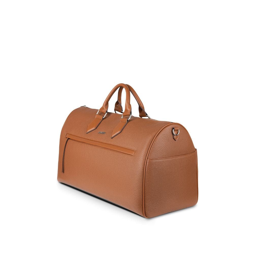 Le Carl - Sac de voyage 2-en-1 en cuir vegan affogato