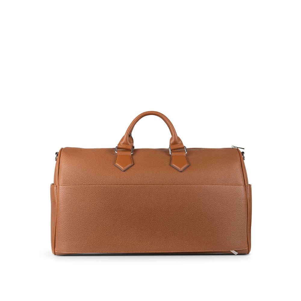 Le Carl - Sac de voyage 2-en-1 en cuir vegan affogato