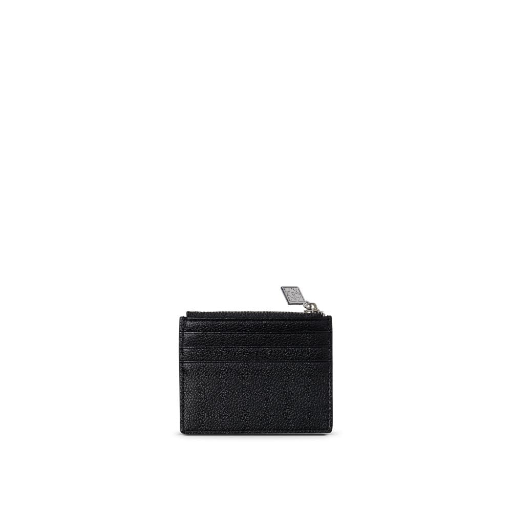 The Cassie- Black Vegan Leather Card Holder