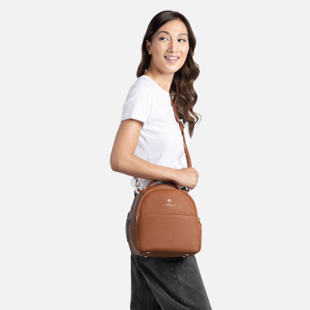 The Charlie - Affogato Vegan Leather Handbag