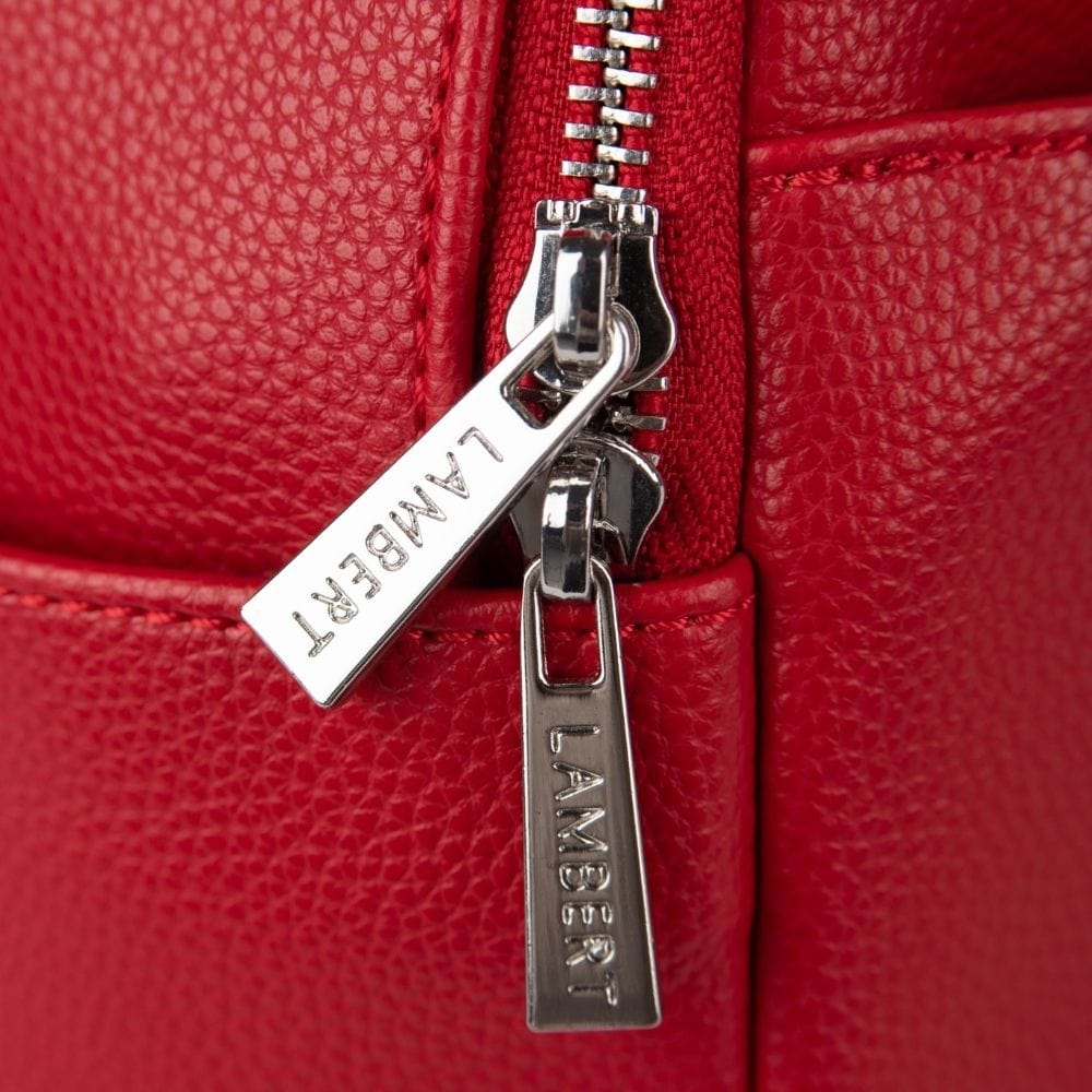 The Charlie - 3-in-1 Cherry Vegan Leather Handbag