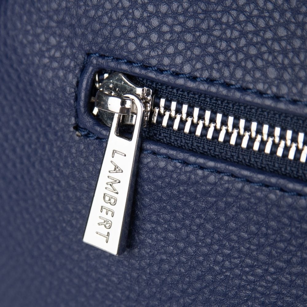 The Charlie - 3-in-1 Navy Vegan Leather Handbag