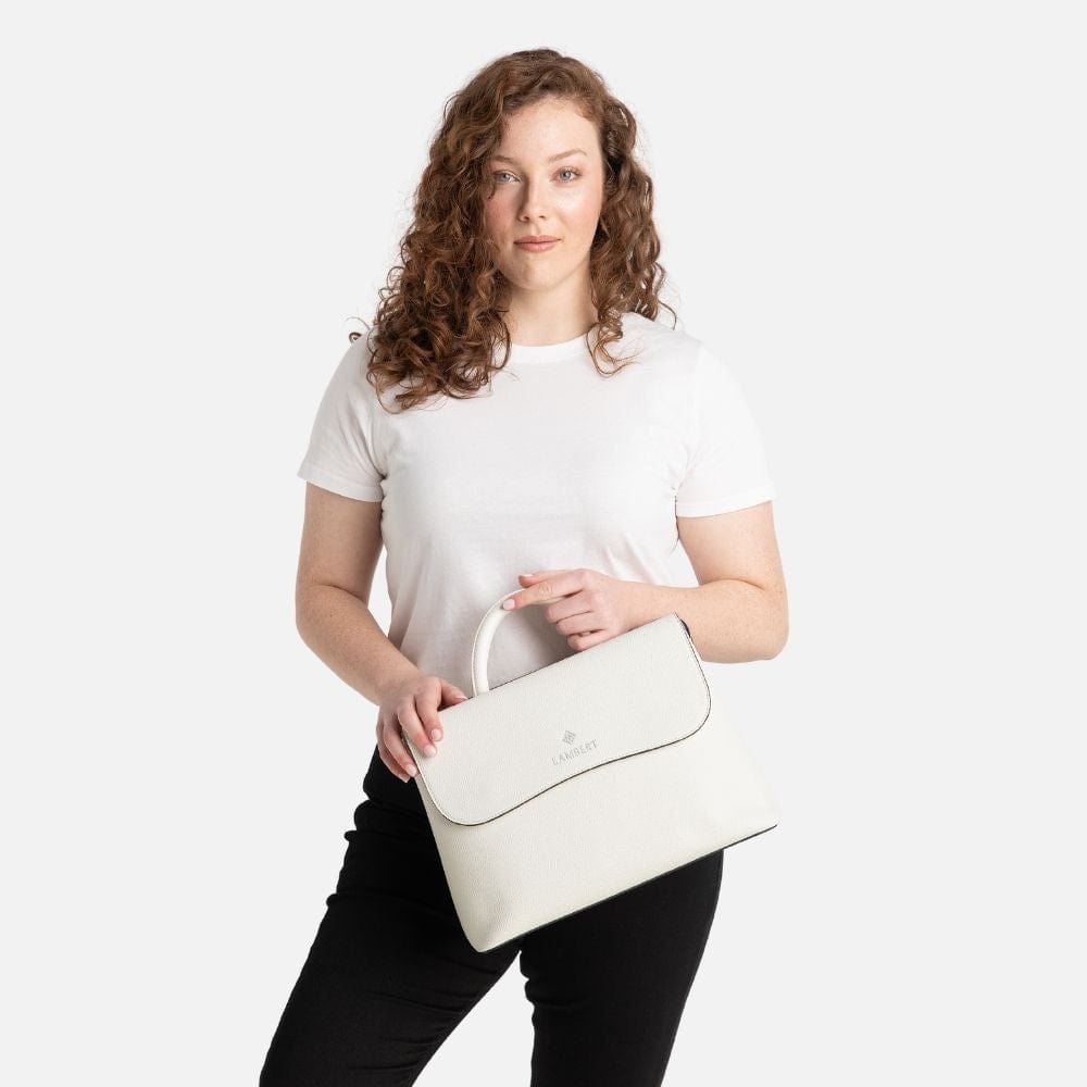 The Elen - 3-In-1 Coconut Milk Vegan Leather Handbag 