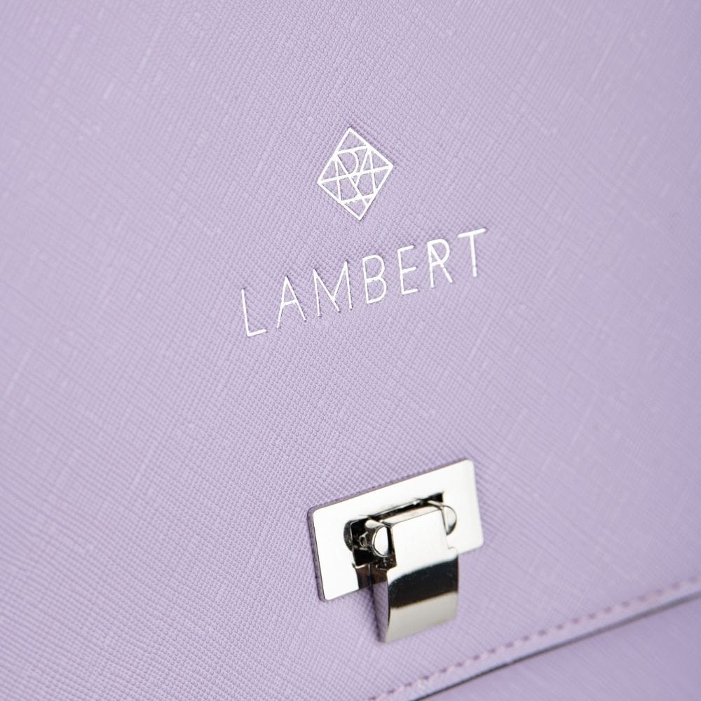 The Elie - 3-in-1 Lavender Vegan Leather Handbag