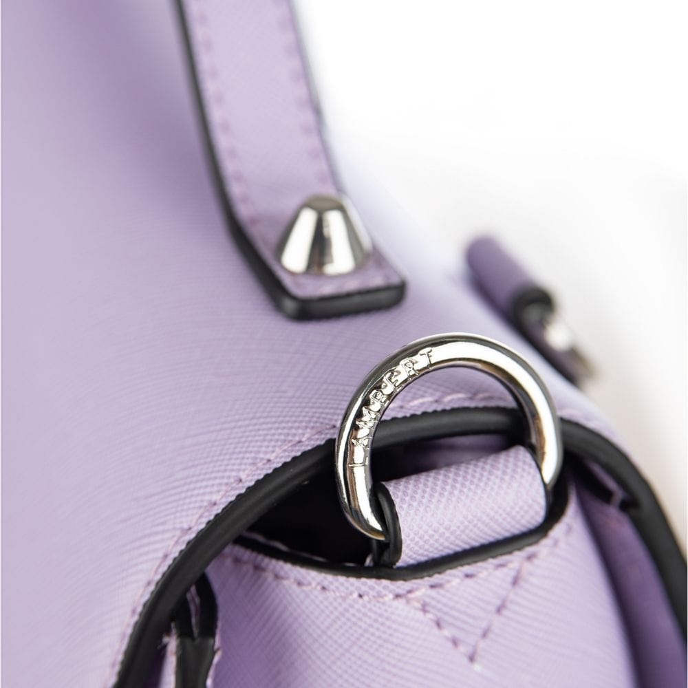 The Elie - 3-in-1 Lavender Vegan Leather Handbag