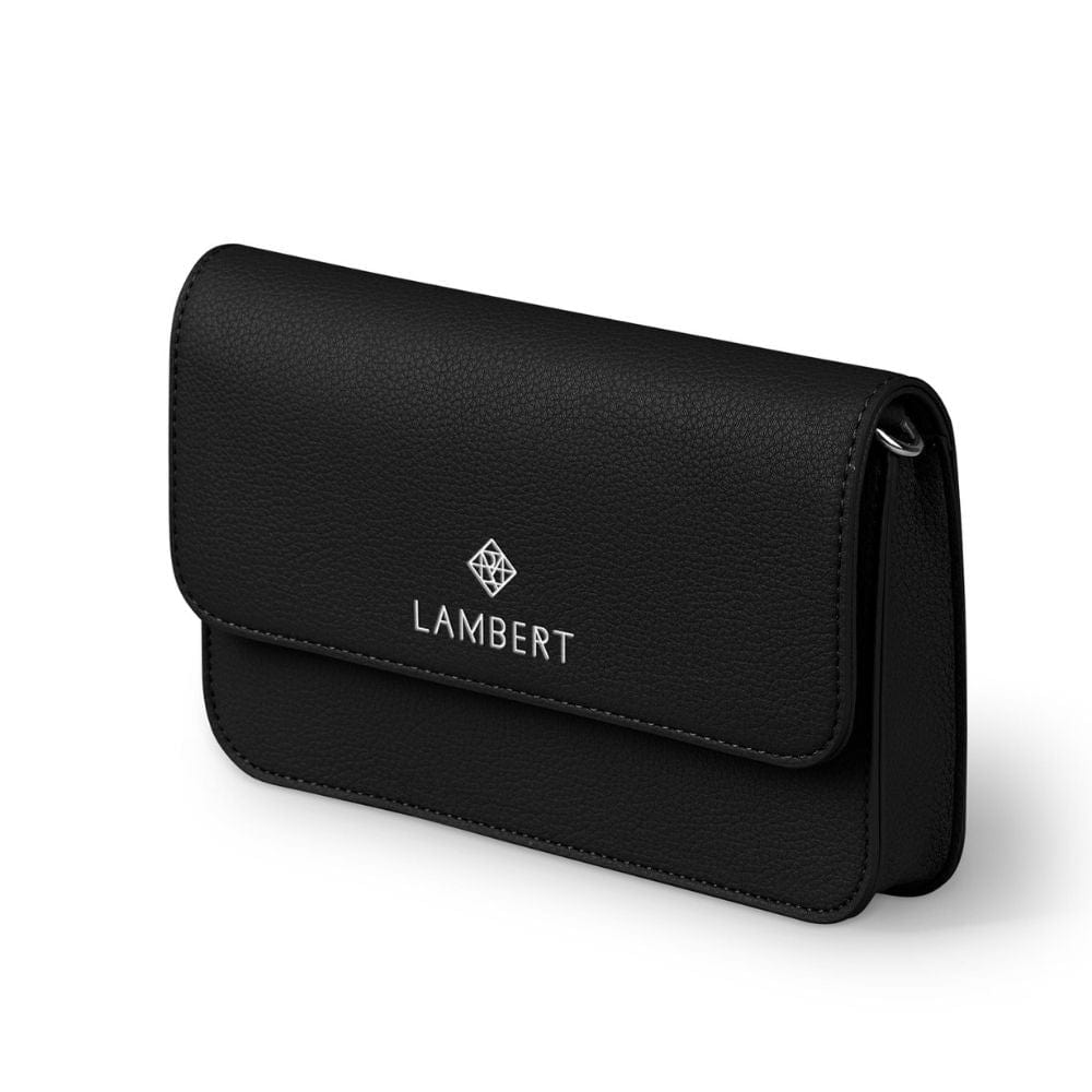 The Gabrielle - 3-in-1 Black Recycled Vegan Leather Handbag