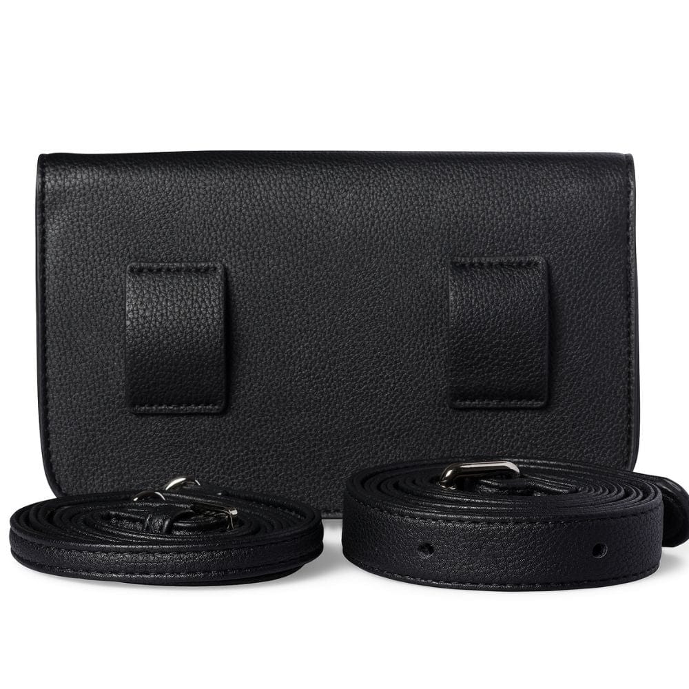 The Gabrielle - 3-in-1 Black Recycled Vegan Leather Handbag