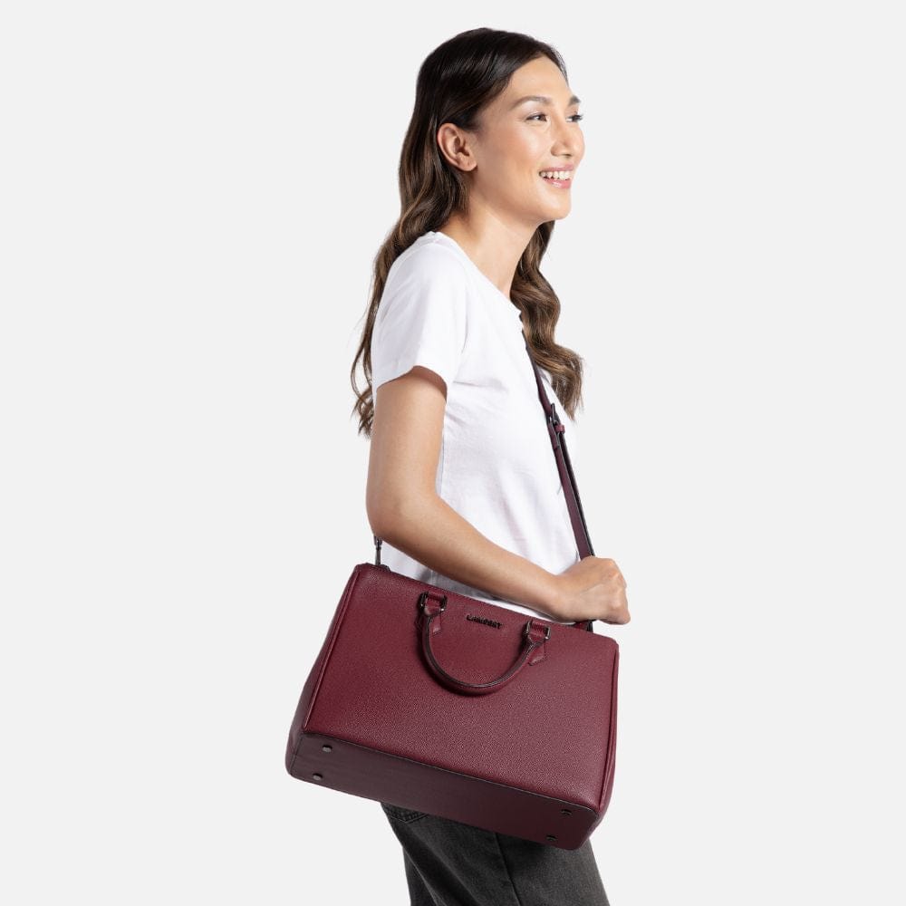 Le Gisele - Sac à main 2-en-1 en cuir vegan happyhour