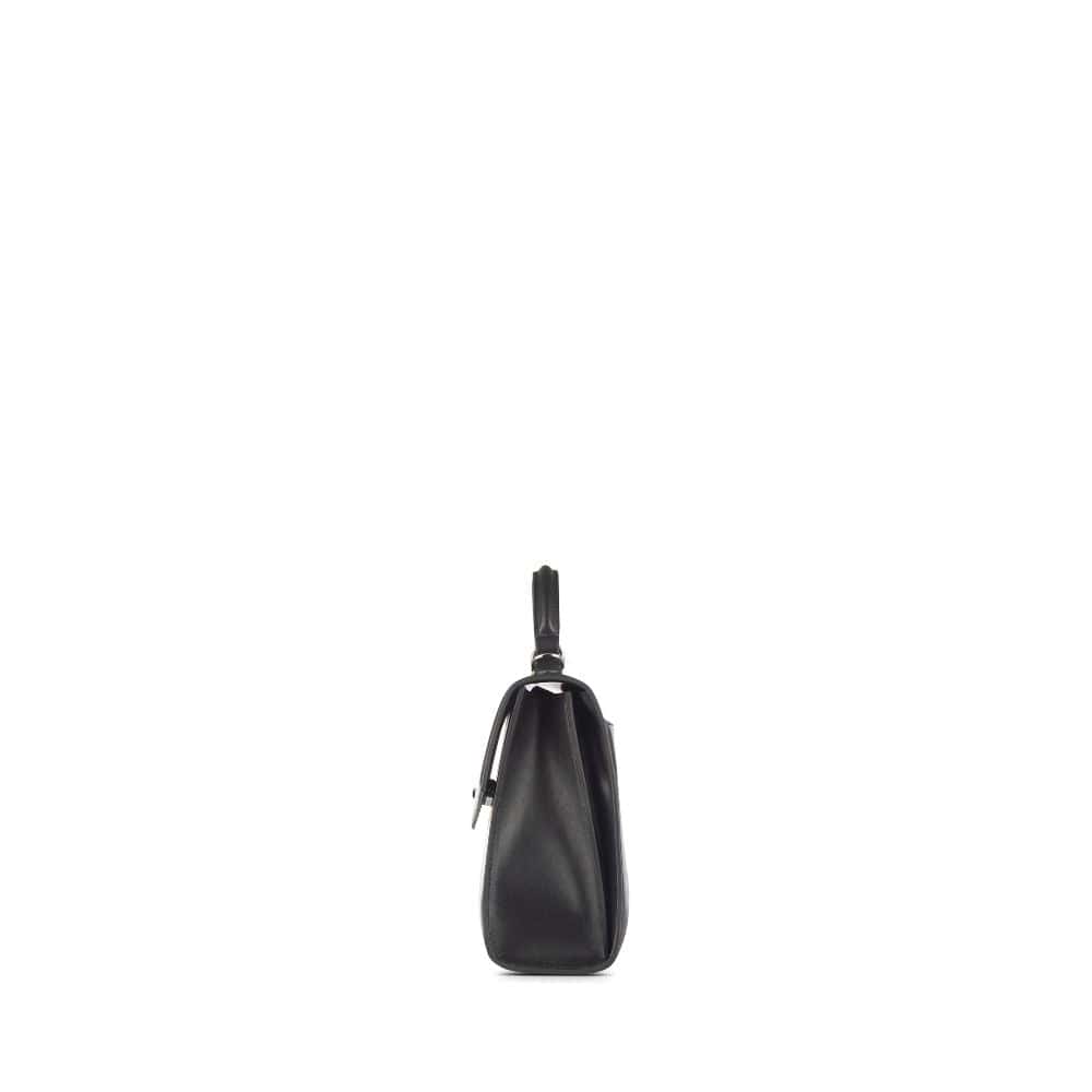 The Gracie - Black Vegan Leather 2-in-1 Handbag