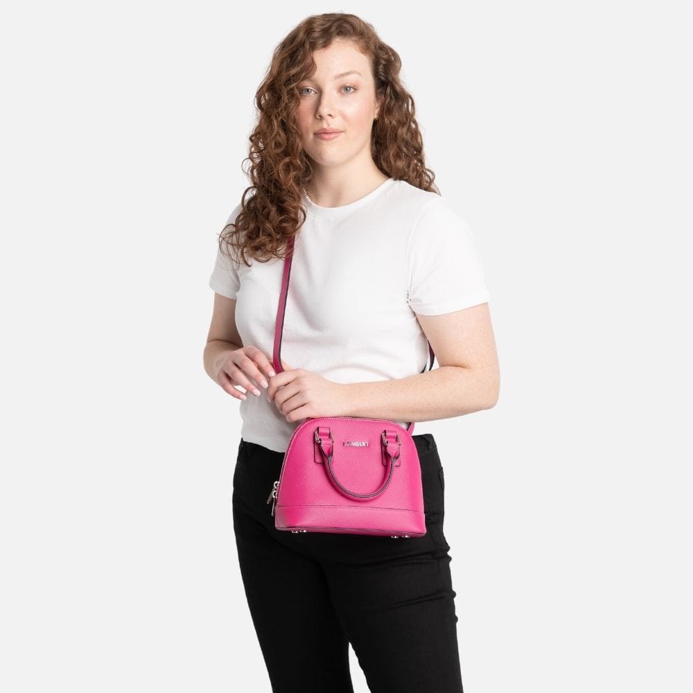 The Heidi - Wildrose Vegan Leather 2-in-1 Handbag