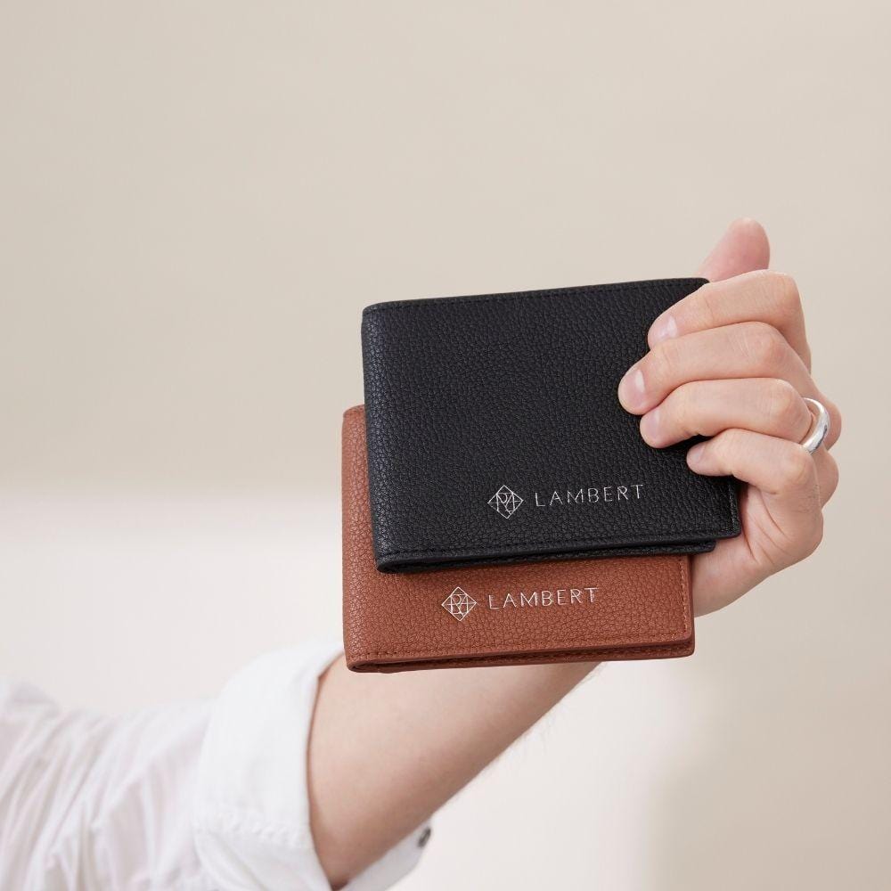 The THOMAS - Tan Vegan Leather Wallet