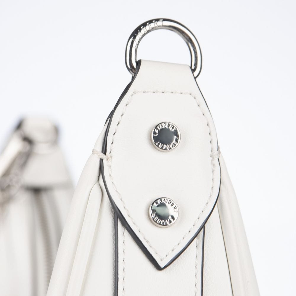 The Jenny – Pearl Vegan Leather Hobo Handbag