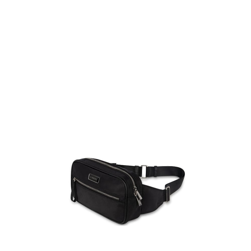 The Jessie - Black Recycled Nylon Fanny Pack